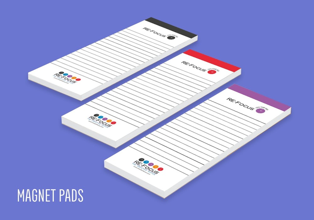 RE-FOCUS ON THE GO MAGNET PADS, 3 PACK