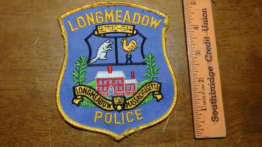LONGMEADOW MASSACHUSETTS   DEPARTMENT PATCH BX K#19