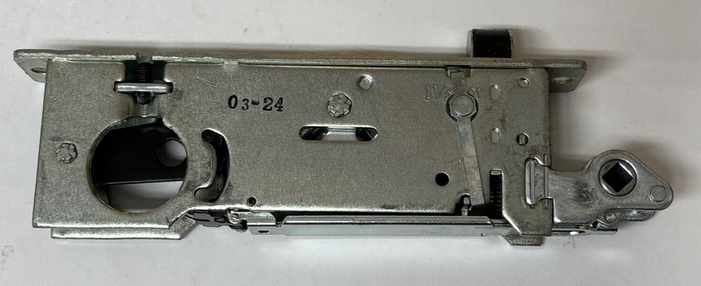 Adams Rite MS+1890 Series Deadlock Deadlatch, 1-1/2"-02 Backset Hook-Shaped Lock