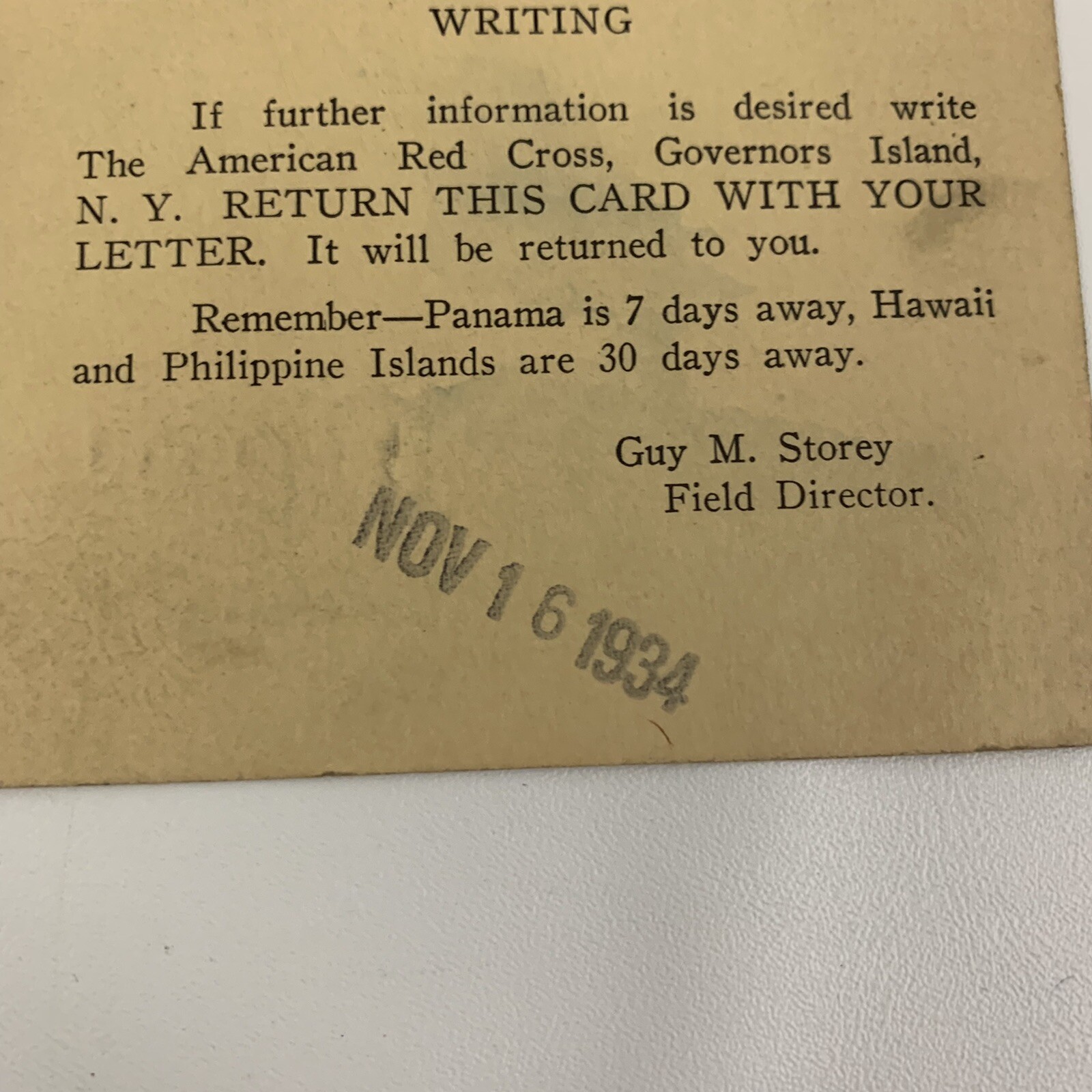 Vintage 1930’s 1940’s World War Department Postal Cards #6901