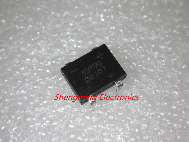 10PCS DB107 1A 1000V Bridge Rectifiers DIP-4
