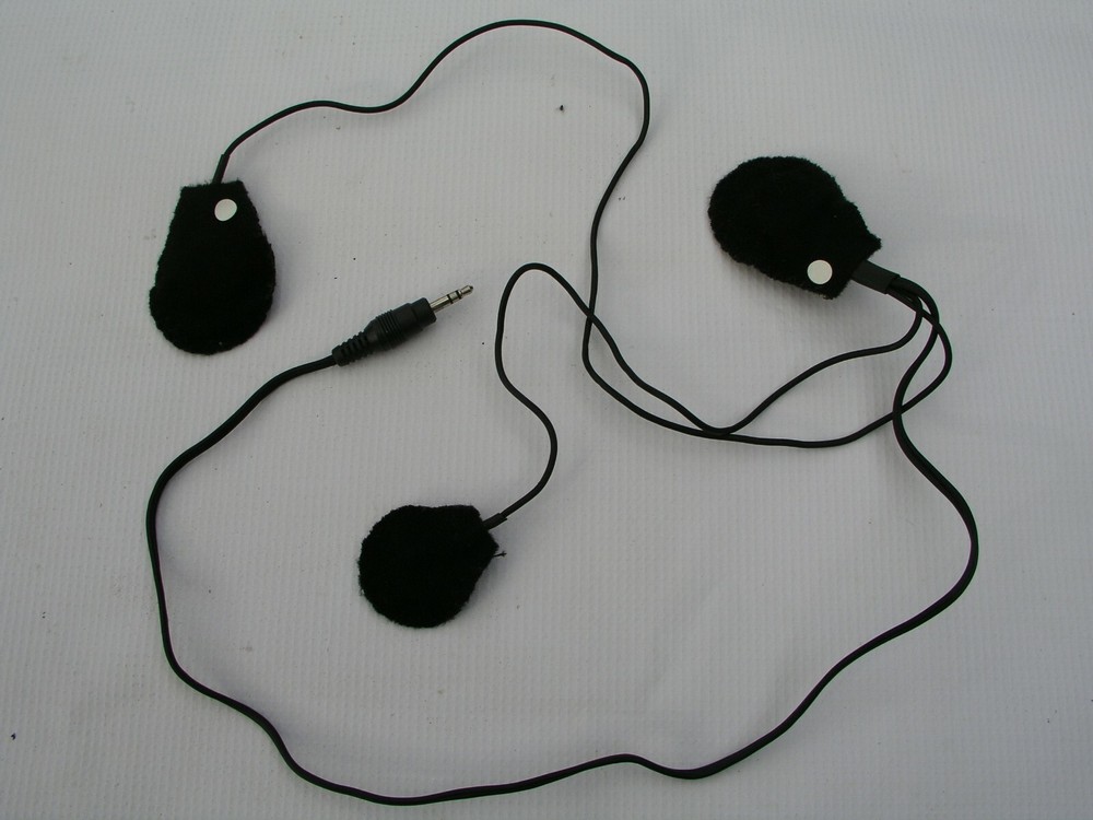 Helmet Speaker & Mic Set Headset Mike Lot