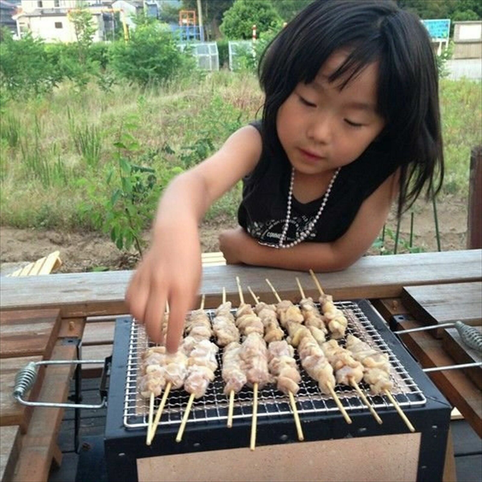 NEW Japan Yakitori BBQ Diatomite Charcoal Grill Barbecue Hibachi Konro