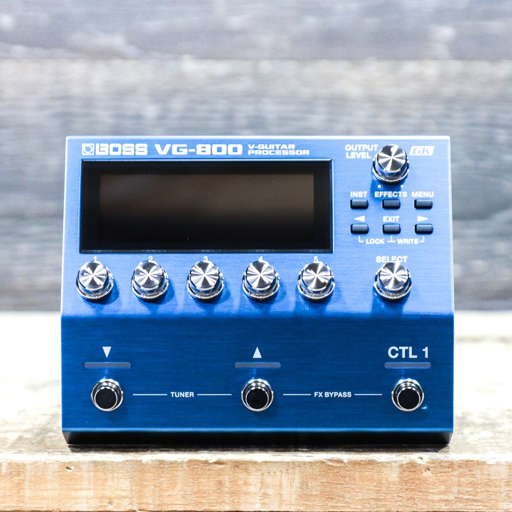Boss VG-800 V-Guitar Processor Next-Generation Modeling & Amp/Effects Processor