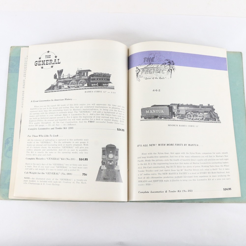 Mantua HO Scale Model Railroad Cyclopedia Train Catalog 35c