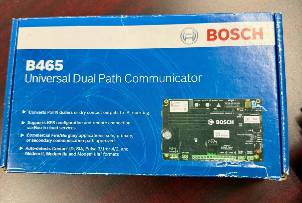 BOSCH B465 UNIVERSAL DUAL PATH COMMUNICATOR *NEW*