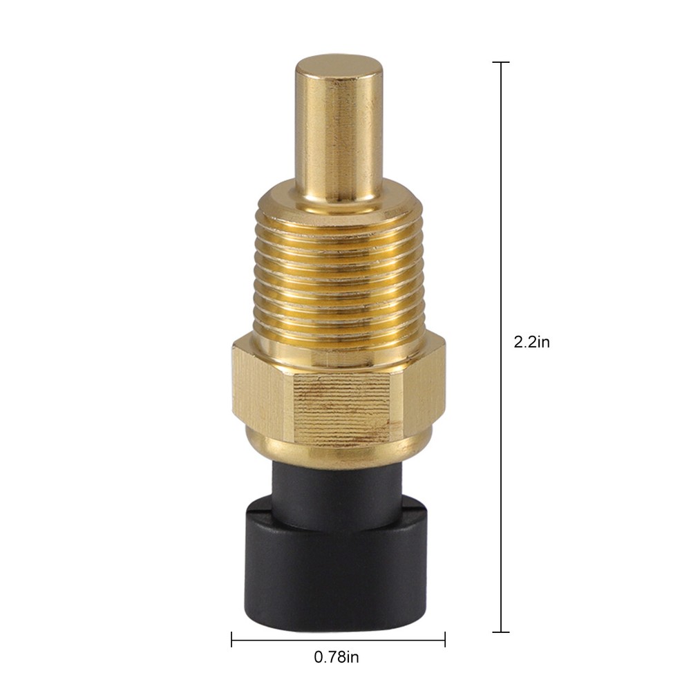 2Pcs 12146312 Engine Coolant Temperature Sensor Water Temp Sender for Chevy GMC