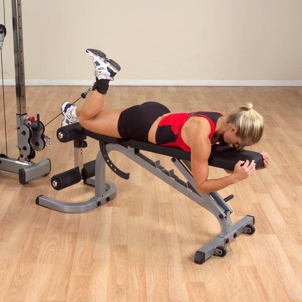 Body-Solid Tools Nylon Ankle Strap