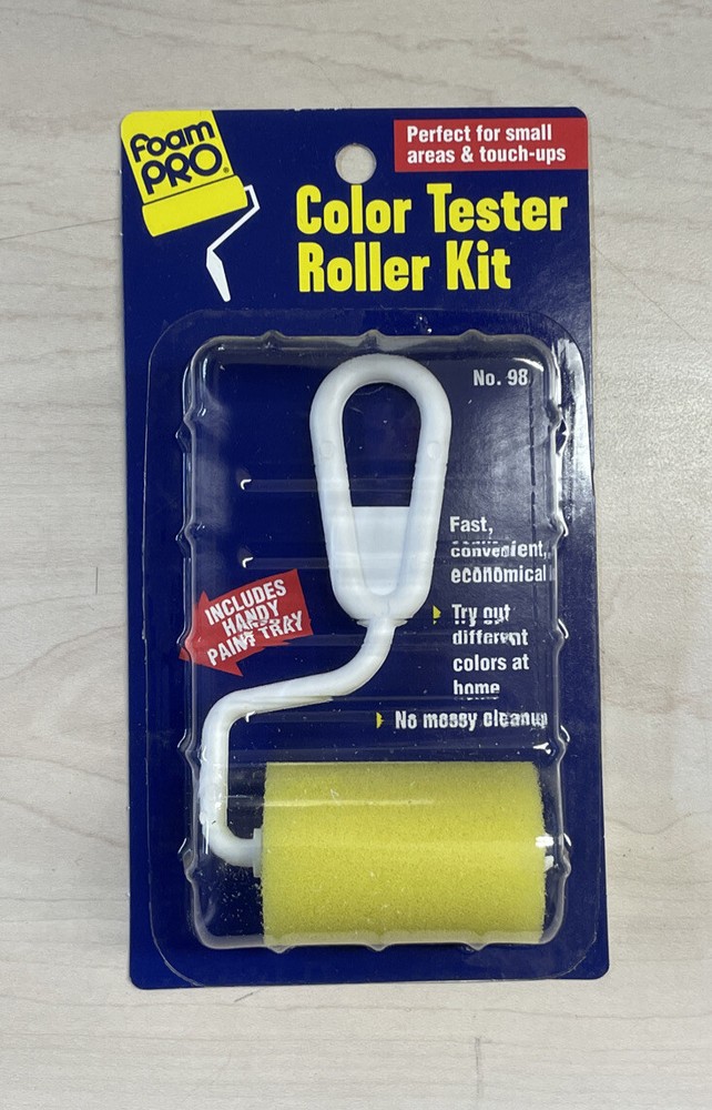 FoamPRO 2 in. W Mini Color Tester Roller Kit