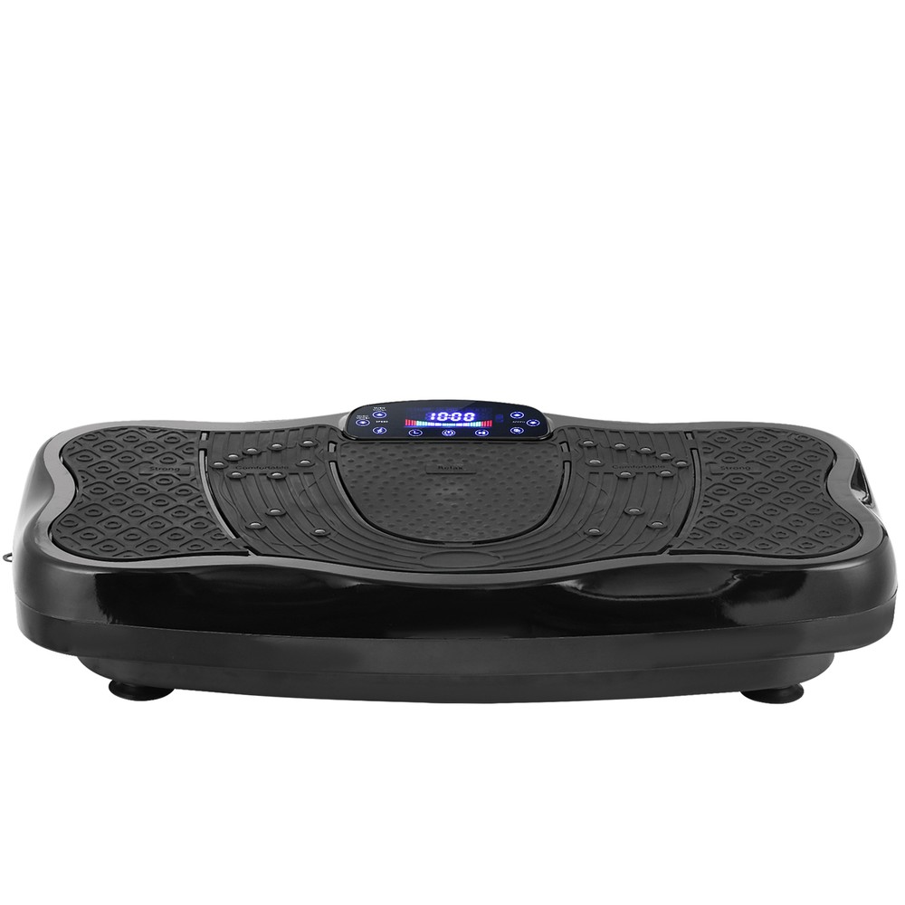Vibration Plate Exercise Machine with Remote Control Whole Body Workout Black