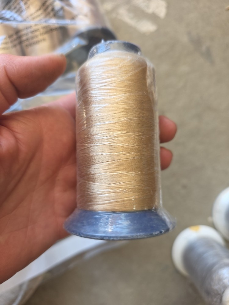 Robison Anton / Rayon Embroidery Thread Spools, 5 Spools 2298 Taupe