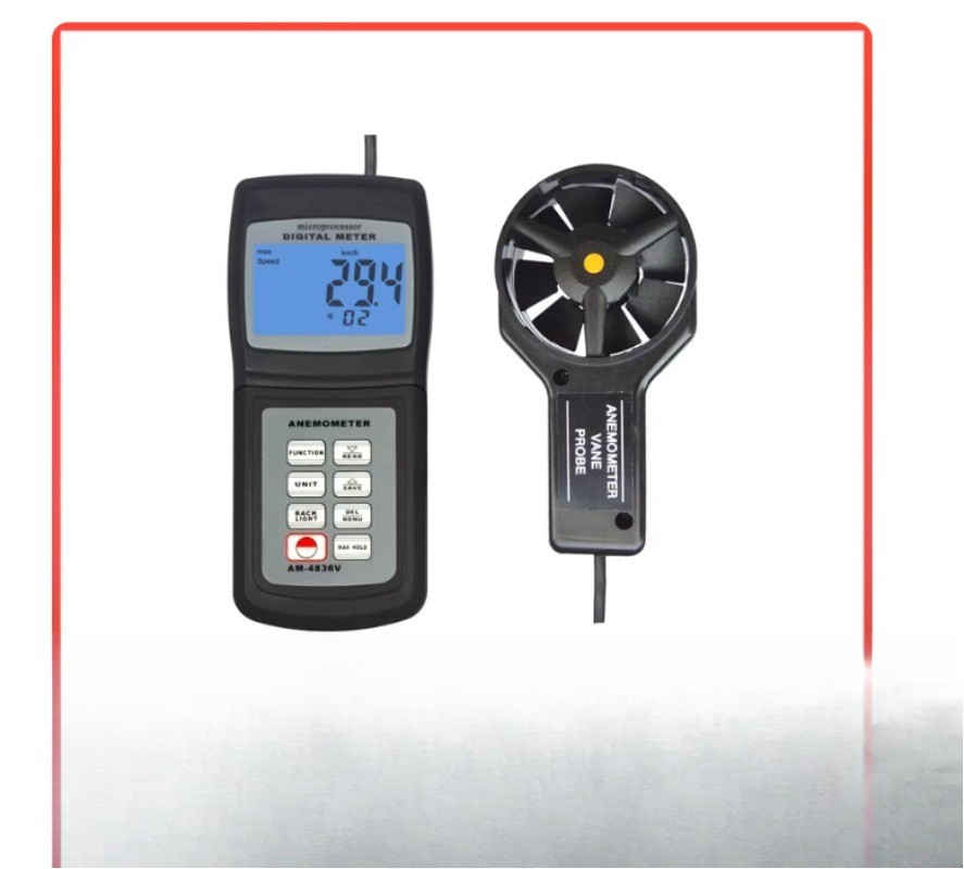 AM-4836V/AM-4836C Portable Multifunction Anemometer Three-Cup Anemometer