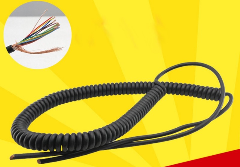 MPG Cable 26 Wire Manual Pulse Generator Spiral Coil Cable Handwheel Thread