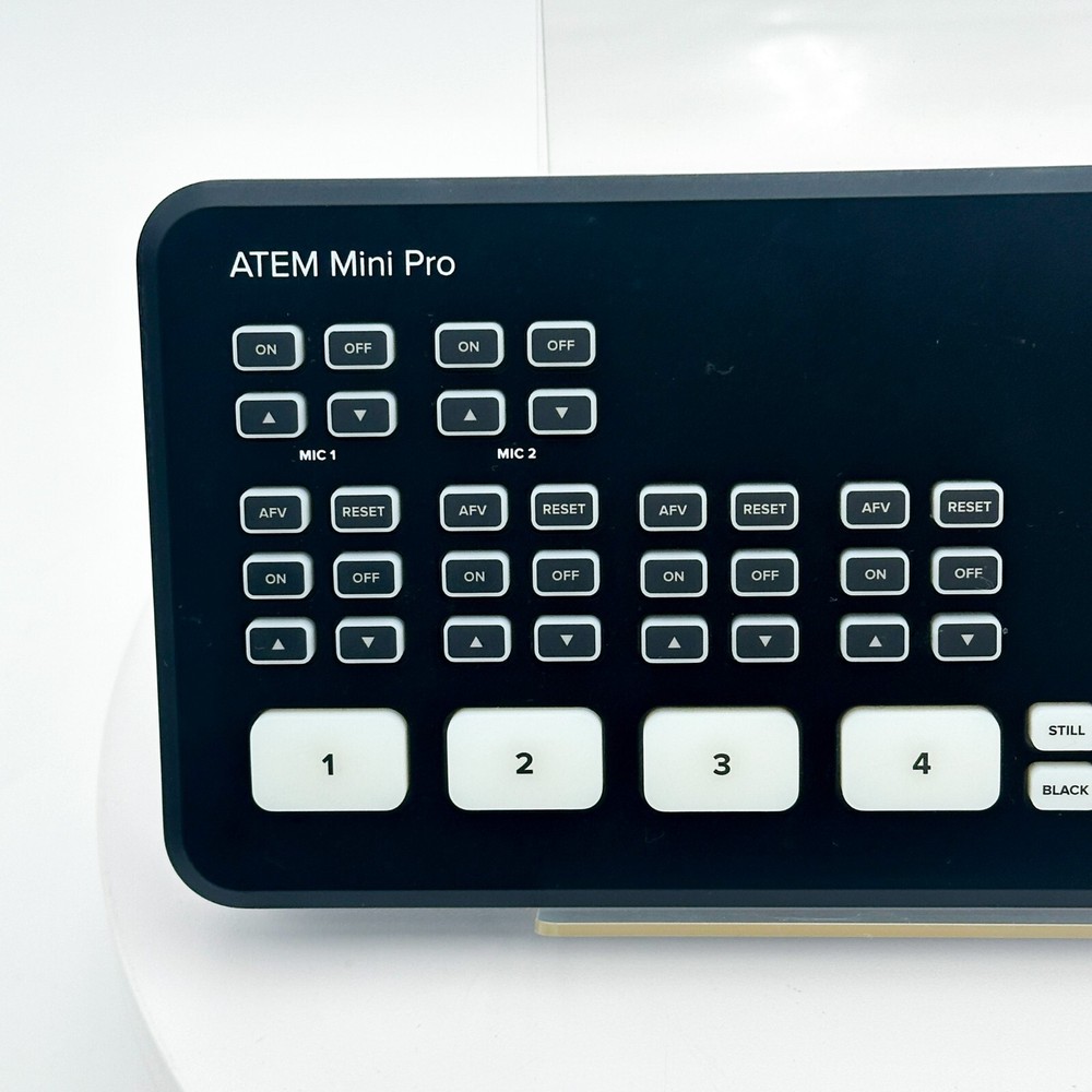 Blackmagic Design ATEM Mini Pro Live Production Switcher Good Working Condition