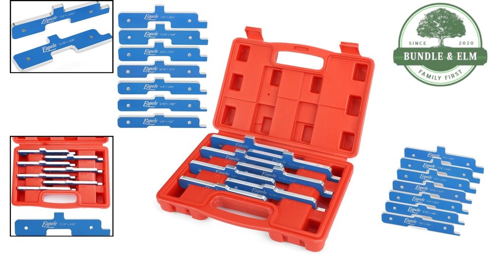 Precision Router Table Setup Bars for Woodworking Projects and Measurements