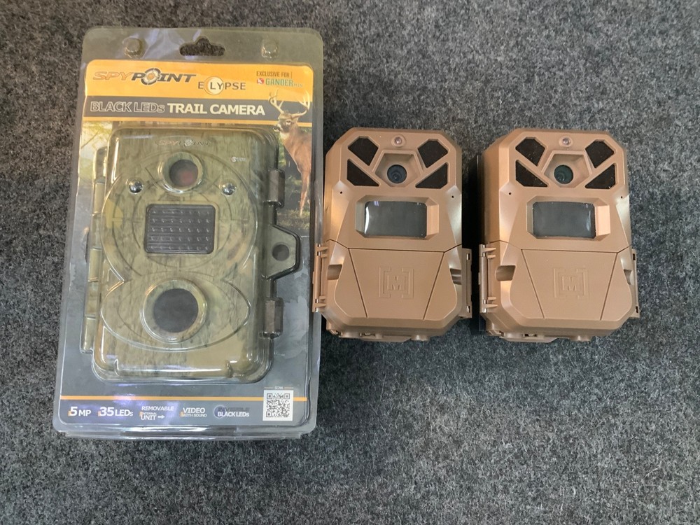 Bundle Lot 3 Moultrie Mobile Edge 2/ Spy Point Eclypse UNTESTED