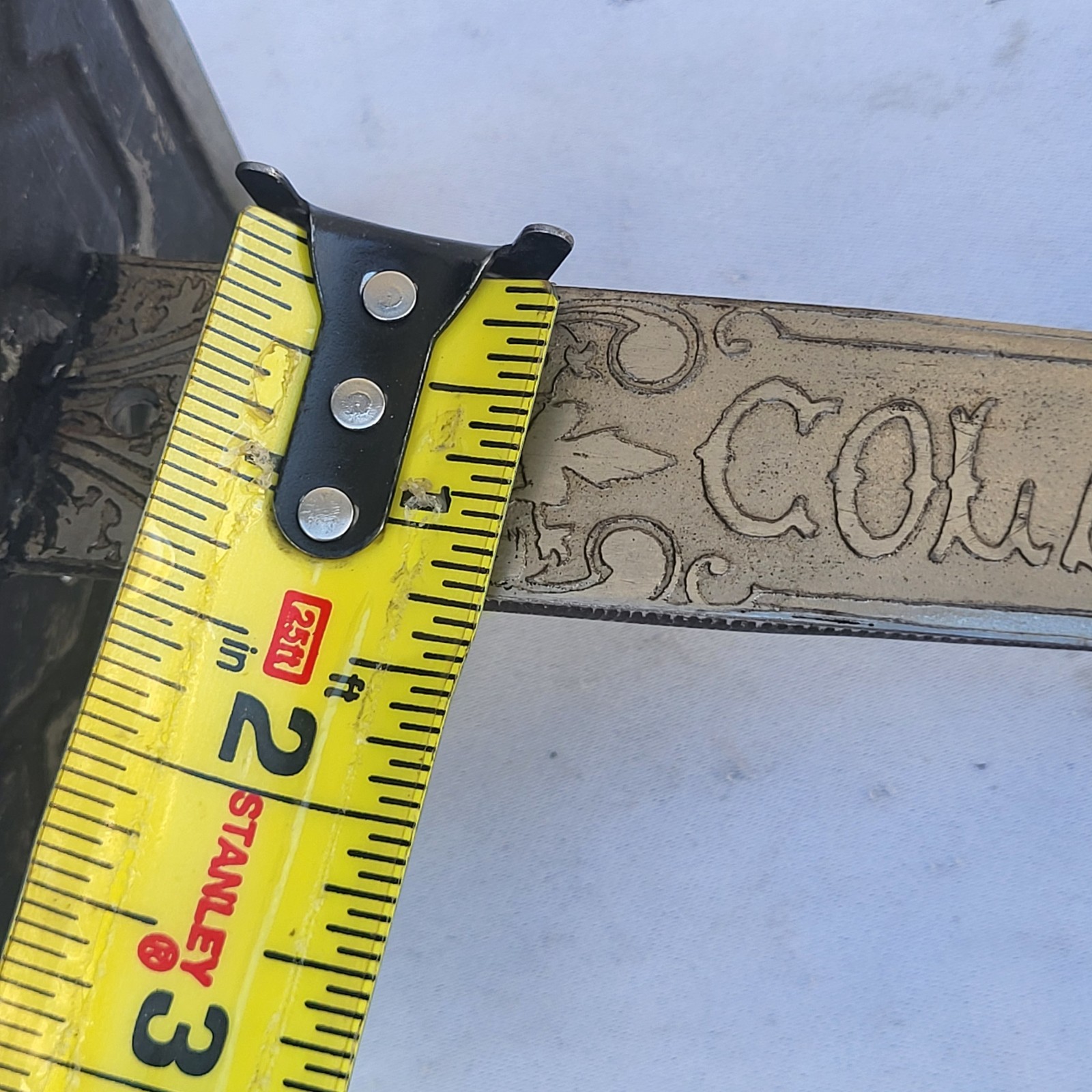 Very Unique Antique Toledo Spain Steel Sharp Sword