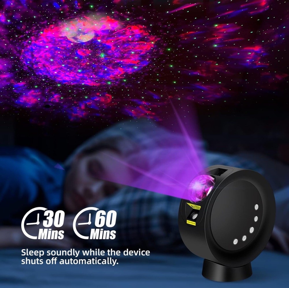 Kivotac Galaxy Star Projector Remote Controlled GGE01