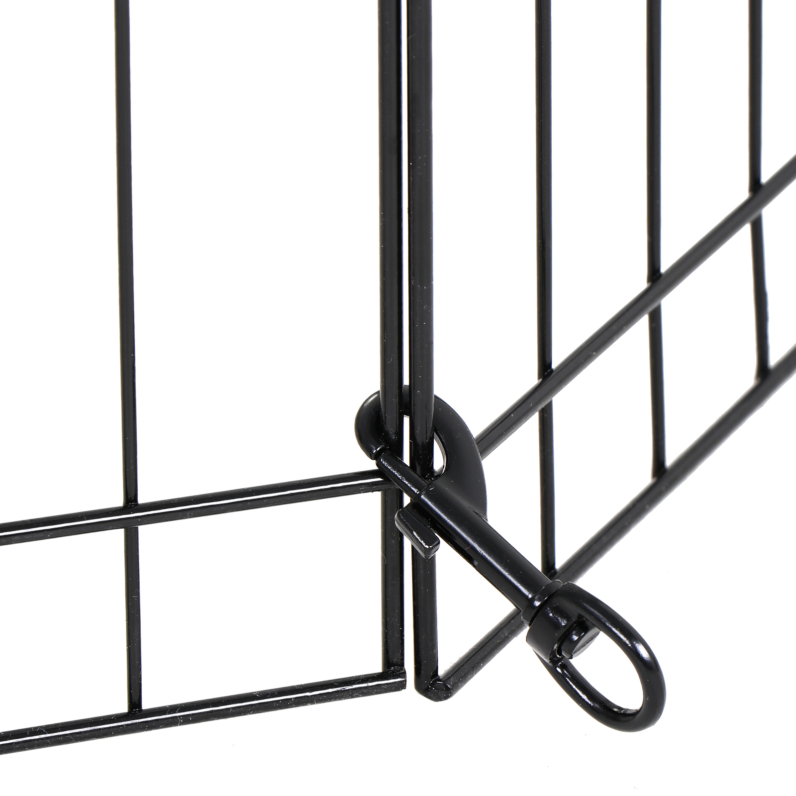 24 Inch Pet Dog Playpen Exercise Puppy Pen Dog Fence for Small Animals -8 Panel