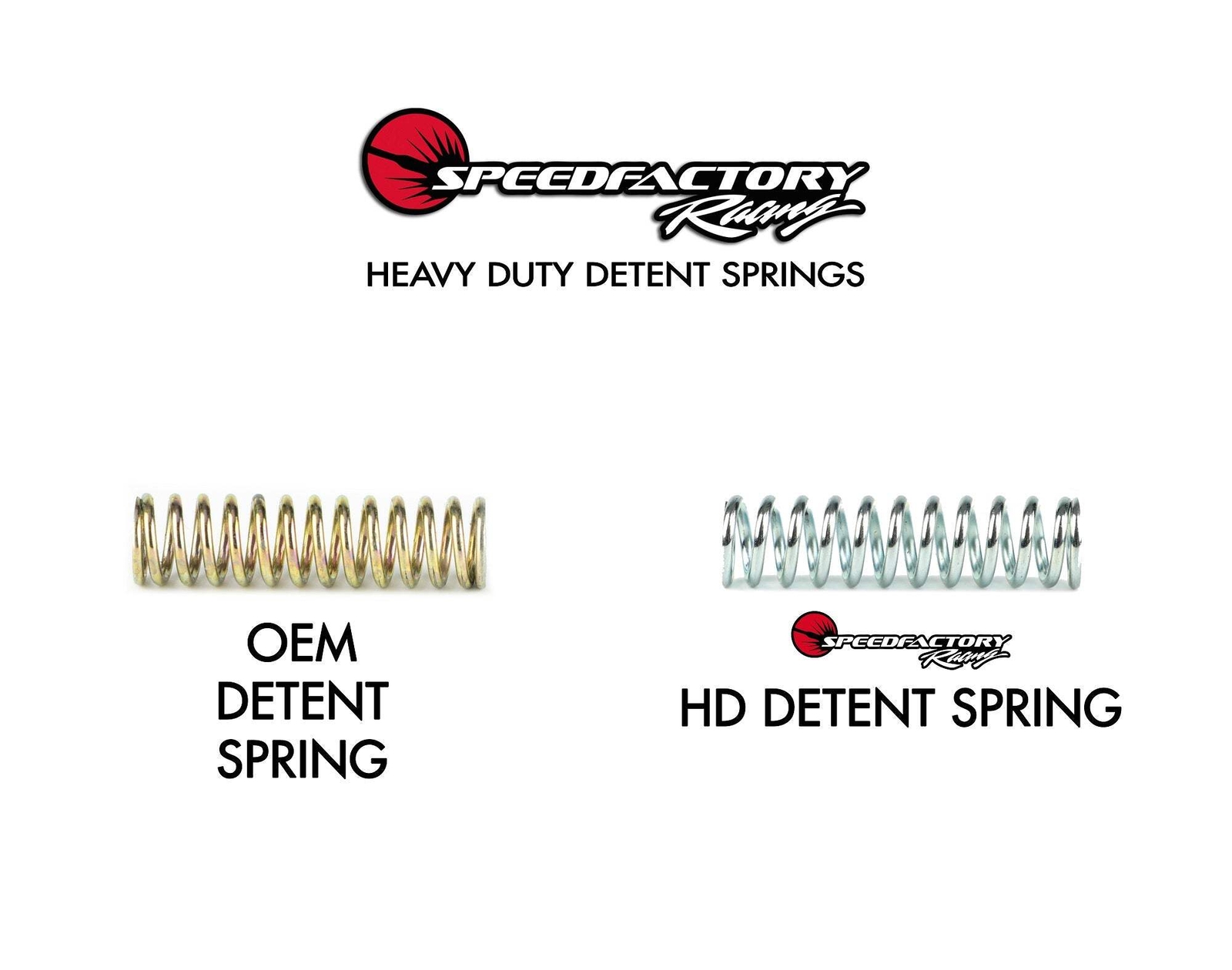 SpeedFactory Heavy Duty Detent Spring Kit for Honda B / F / H series [SF-05-006]