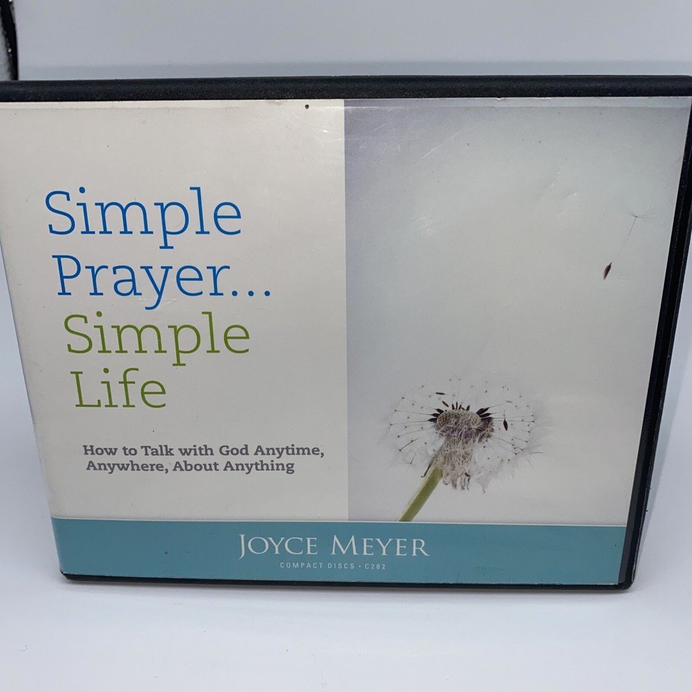 Joyce Meyer - Simple Prayer Simple Life 4 CD Set - Christian Inspirational