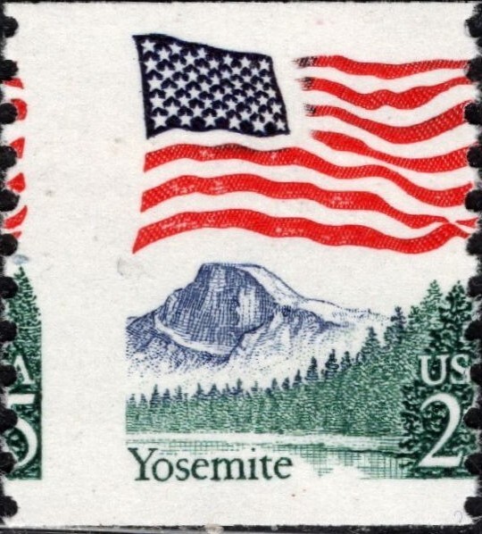 Perfectly Flawed EFO - SN 2280 MNH Error - Yosemite - Misperf