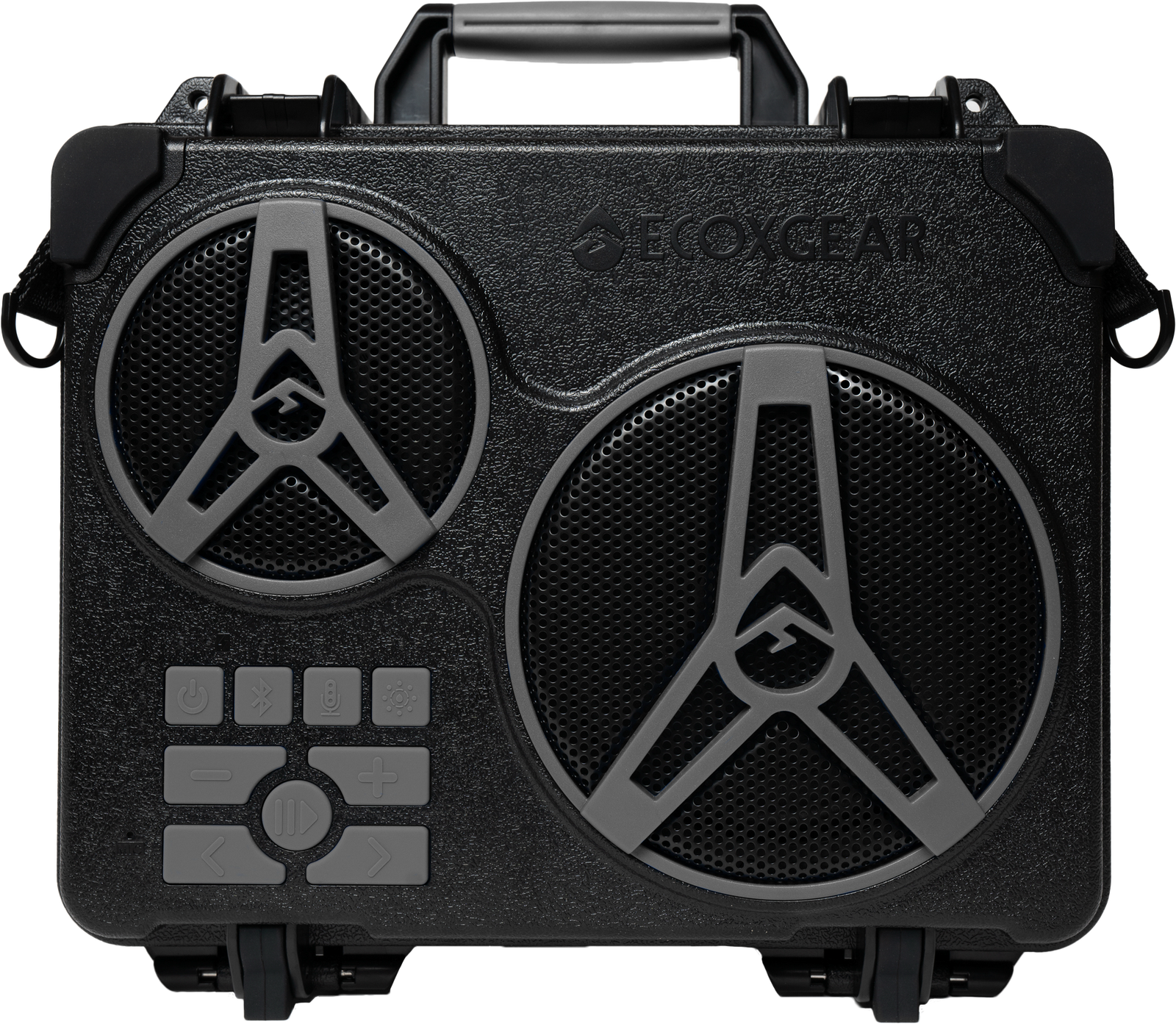 ECOXGEAR EcoJourney Grey Waterproof Bluetooth Speaker 100% Waterproof GDIEXJRNY