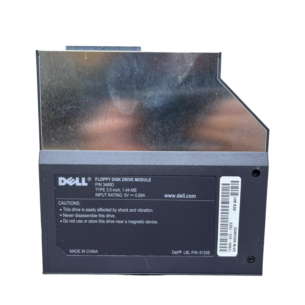 Original Dell Floppy Disk Drive Module 3.5" 1.44MB P/N 3489D