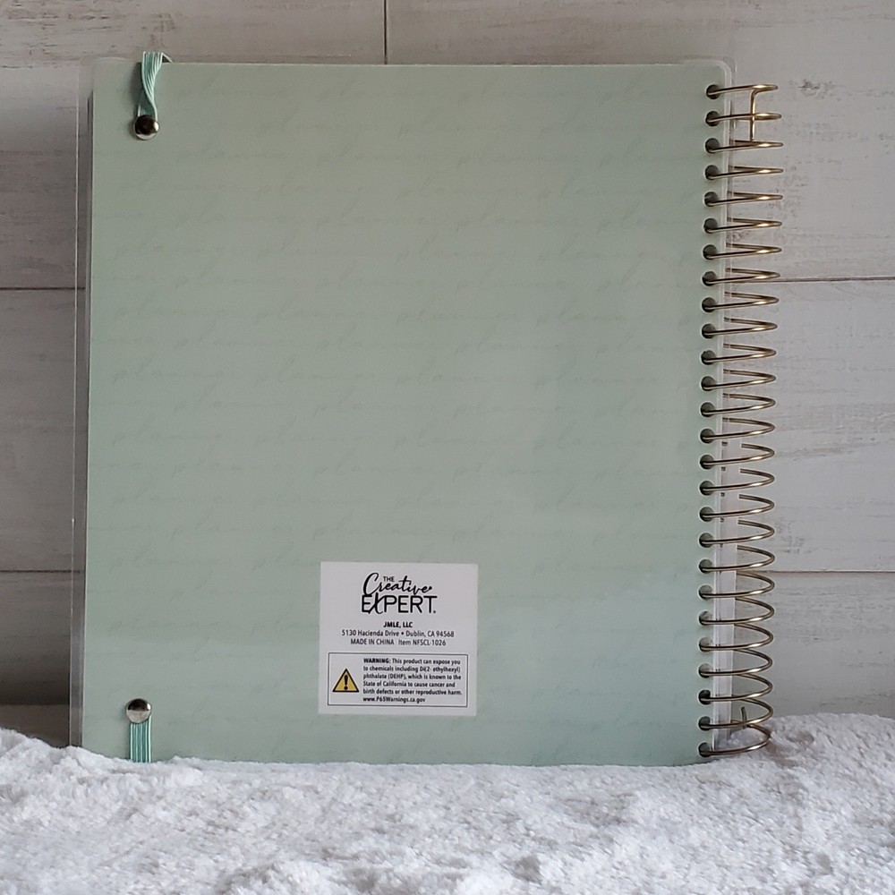The Creative Expert 12 Month Dated Planner Read Description