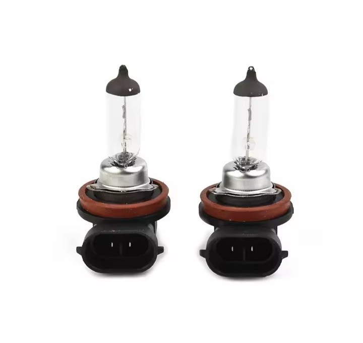 H11 halogen Headlight Bright Bulbs Headlamp 3200K White LOW BEAM 2-Pack