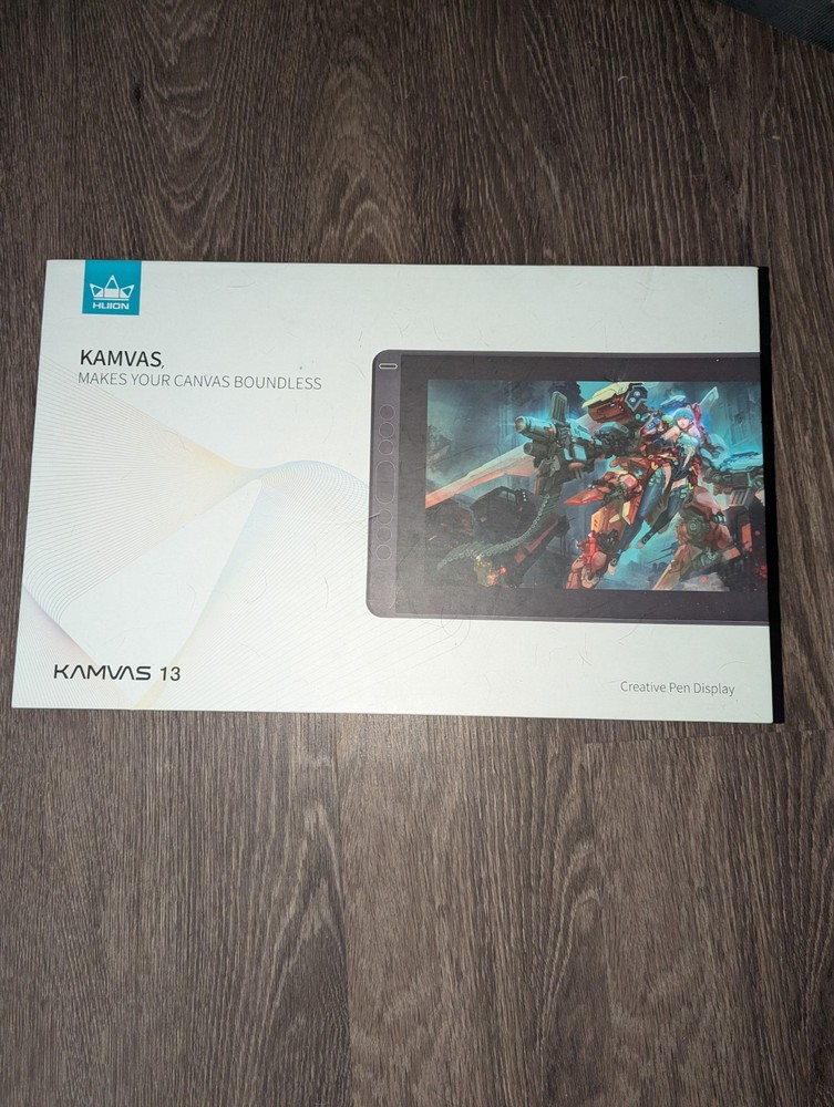 Kamvas 13 Art Drawing Pad Tablet +  Stand -  Digital Creative Pen Display 13.3"