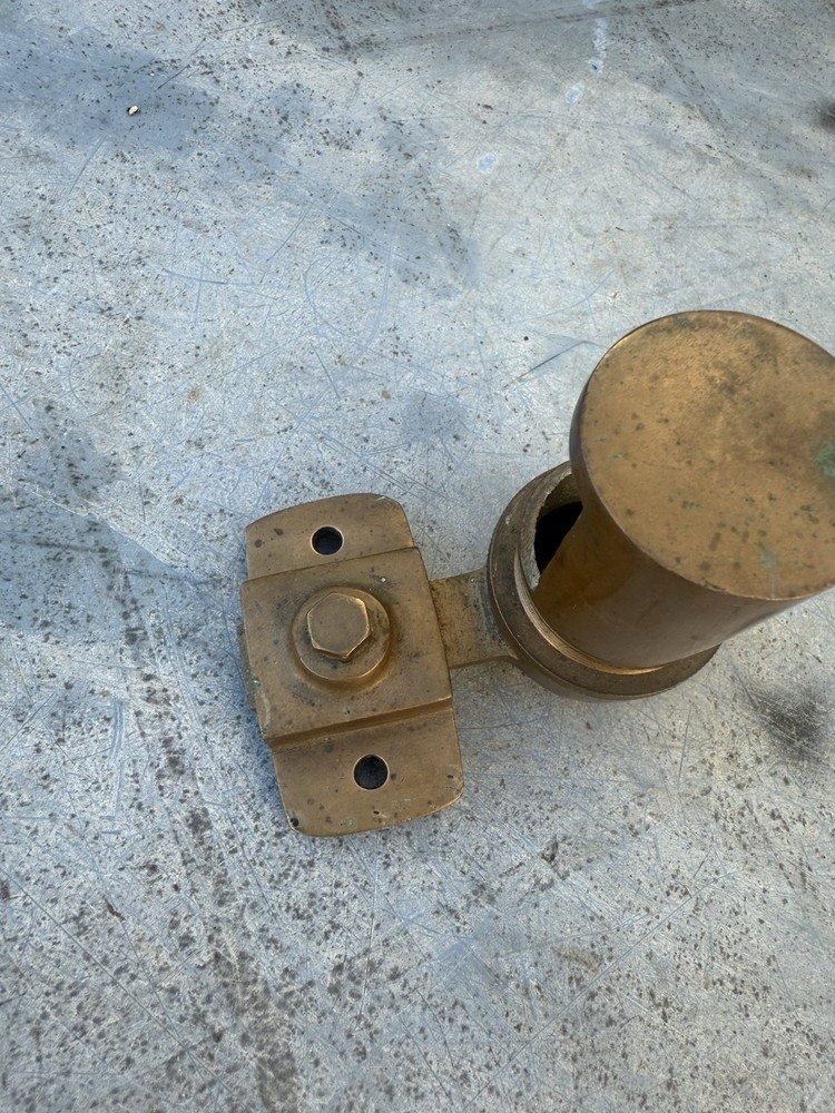 Antique Brass Marine Ships Lantern Light Sconce