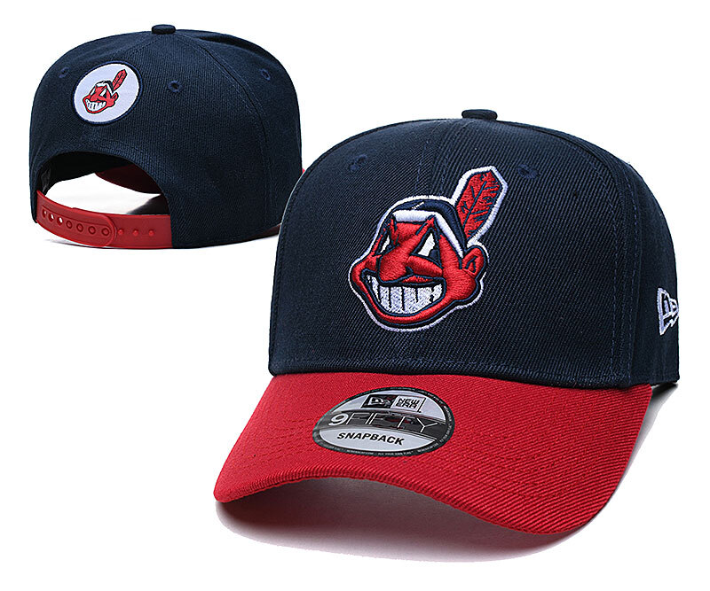 Cleveland Indians Hat Cap Snap Back New Adjustable Embroidered Logo Baseball Cap