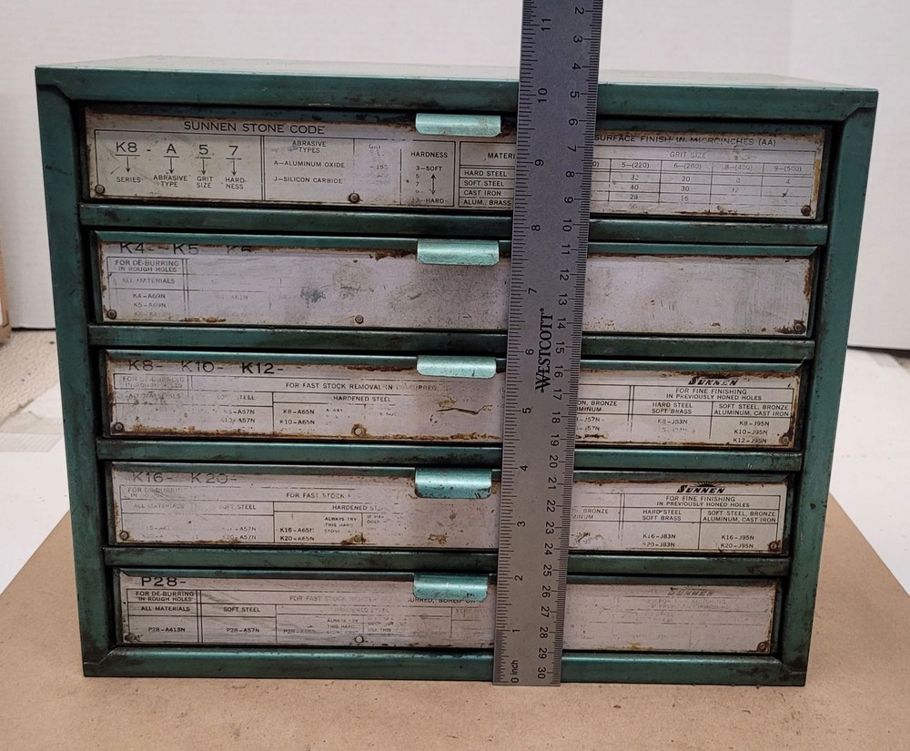 Sunnen Stone Collection Kit – 5 Drawer