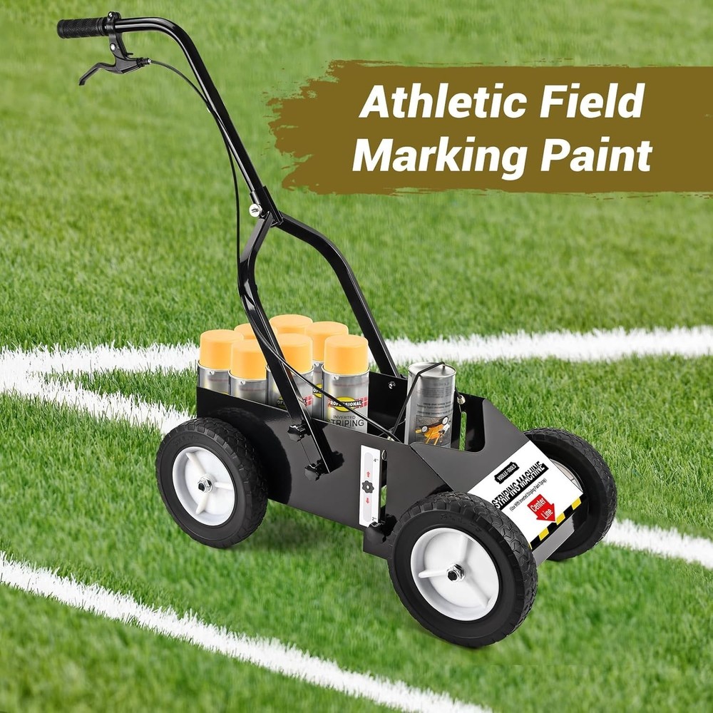 Portable Line Marking Machine for Courts and Fields with Adjustable Stripe Width