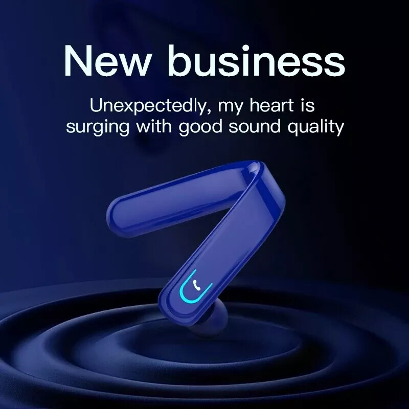 Bluetooth 5.0 Ear Hook Headset Wireless Earphones Earbuds Stereo Headphones