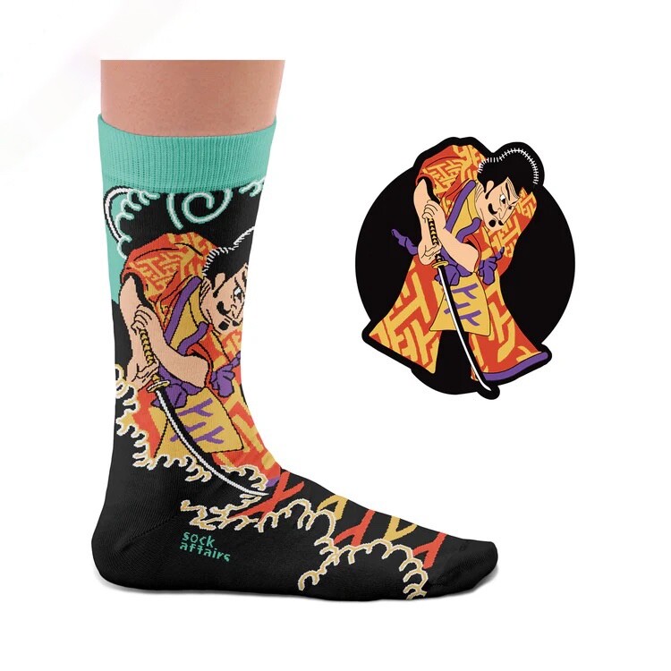 Sock Affairs - Samurai Socks