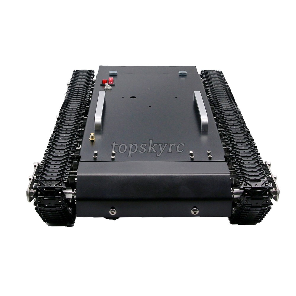 WT-500S Tank Chassis Robot Chassis Remote Control Smart Car with Control System