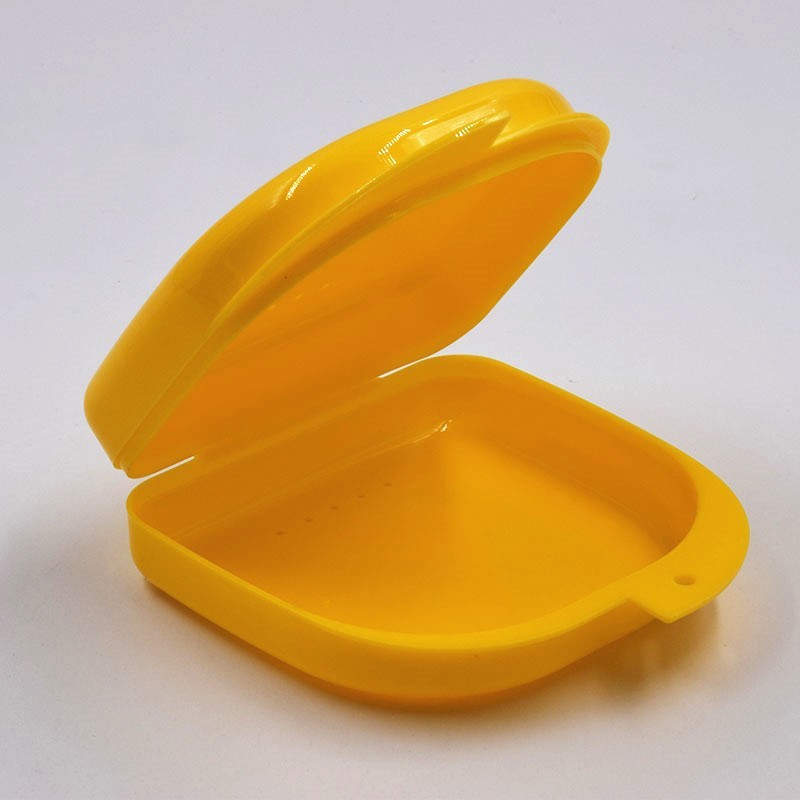 10Pcs Dental Retainer Denture Storage Case Box Mouthguard Container Assorted