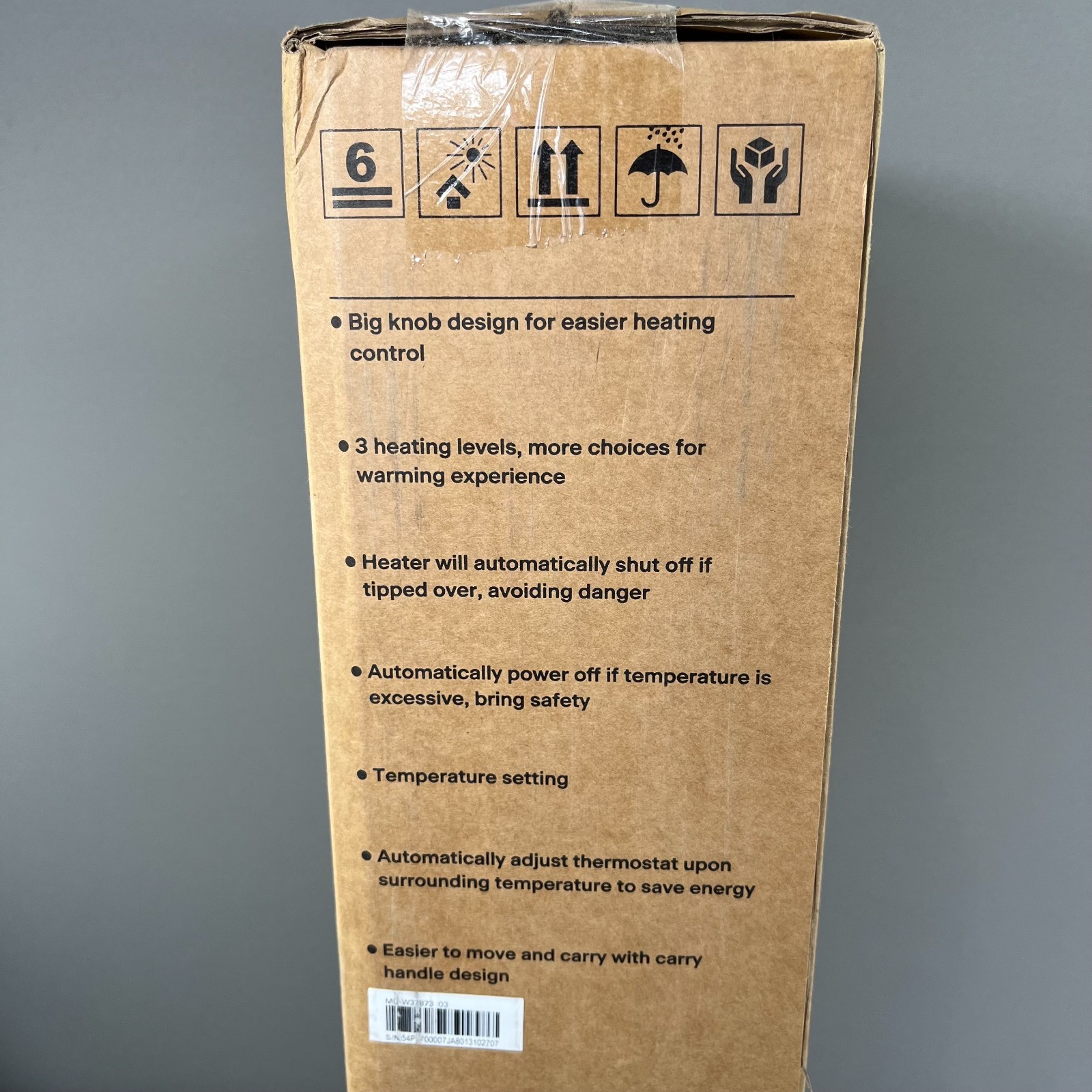 Pelonis PSH007JM1AWW 1500W Oil Filled Radiator Space Heater, White