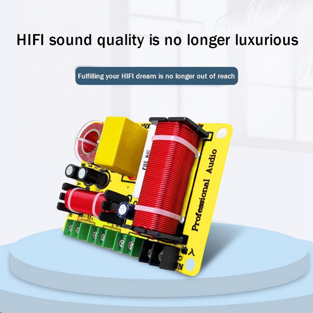 3 Way Frequency Divider Treble+Midrange+ HiFi Crossov Audio Frequency8342