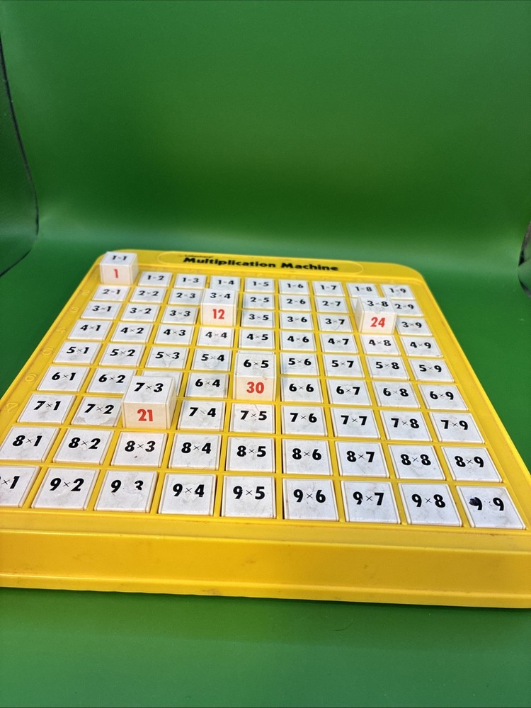 Lakeshore Learning Multiplication Machine Teachers Home School Self Learn