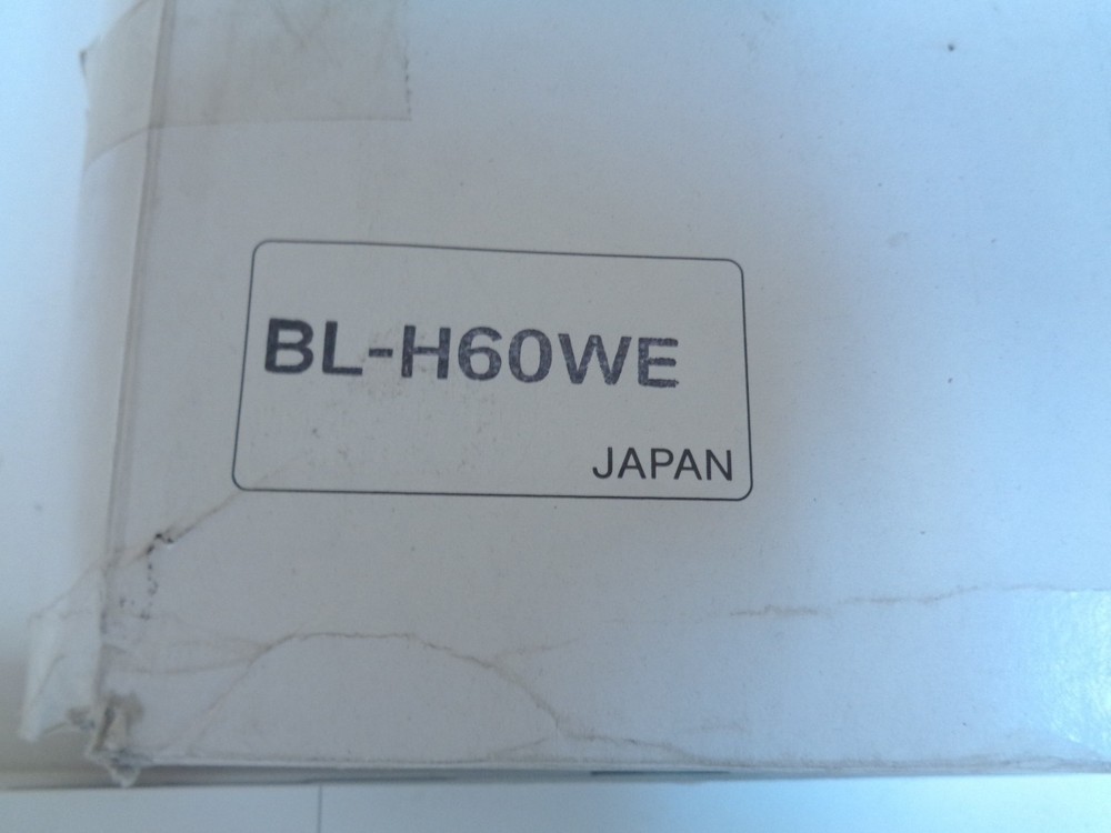 KEYENCE BL-H60WE MANUAL AND SOFTWARE FOR BARCODE READER - NOS - FREE SHIPPING!!!