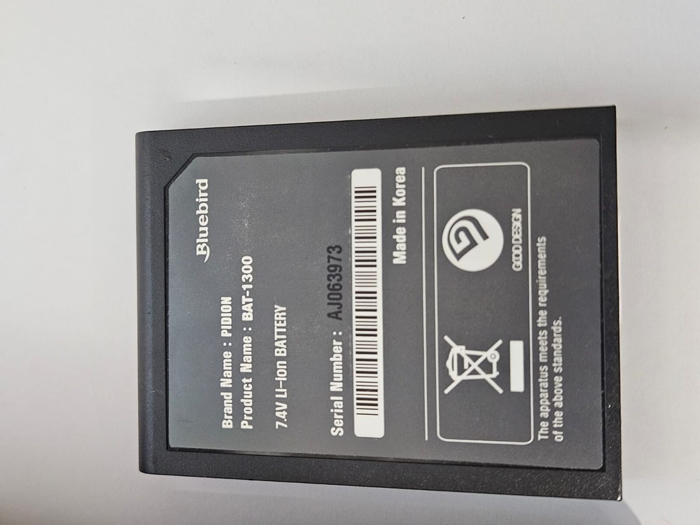 Pidion Bluebird BIP-1300 Transaction Mobile Computer / Printer System w/ Battery