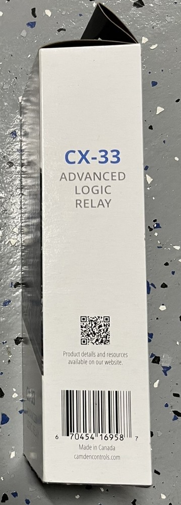 Camden CX-33 door controls Advanced Logic Relay Access control