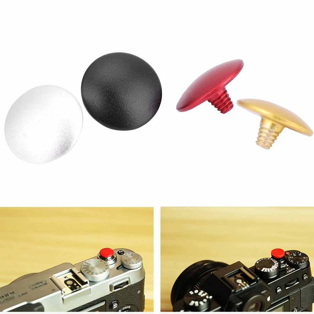 4PCS Aluminium Camera Shutter Release Button Stylish Decor For /
