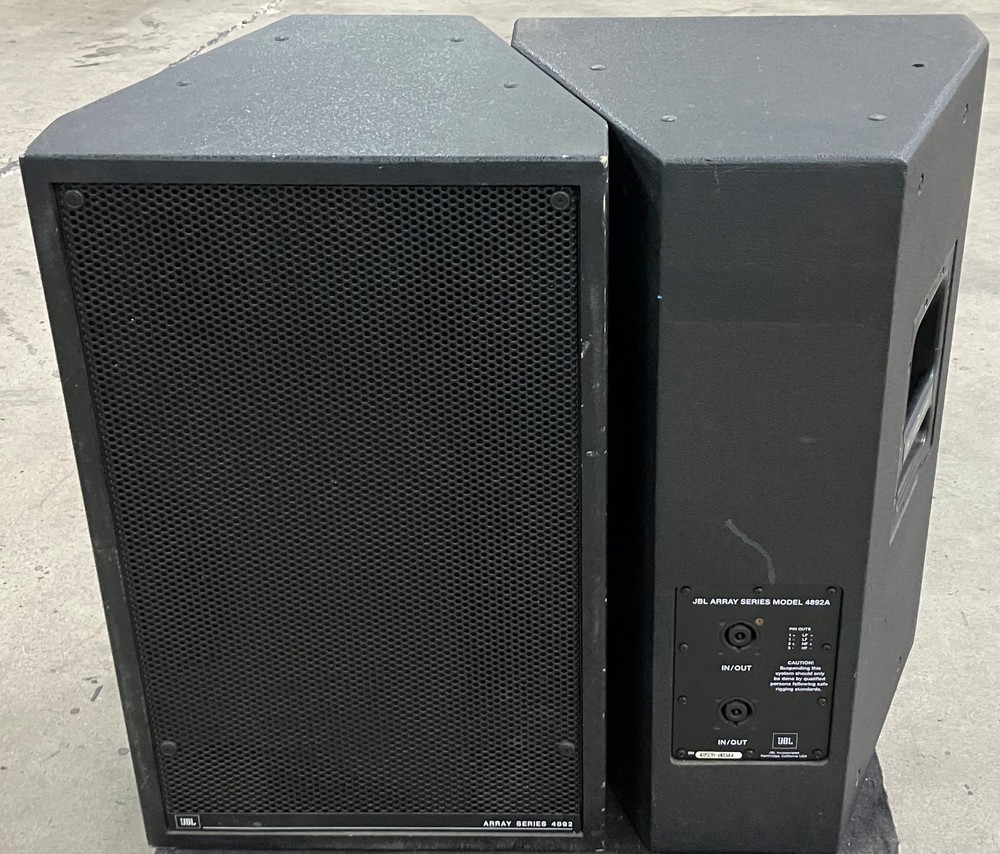 JBL Array Series Speakers Model 4892A, Pair