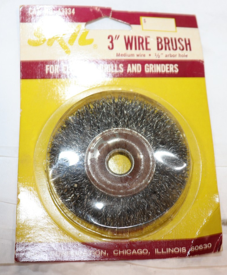NOS Skil 43334 3" Wire Brush for Grinders