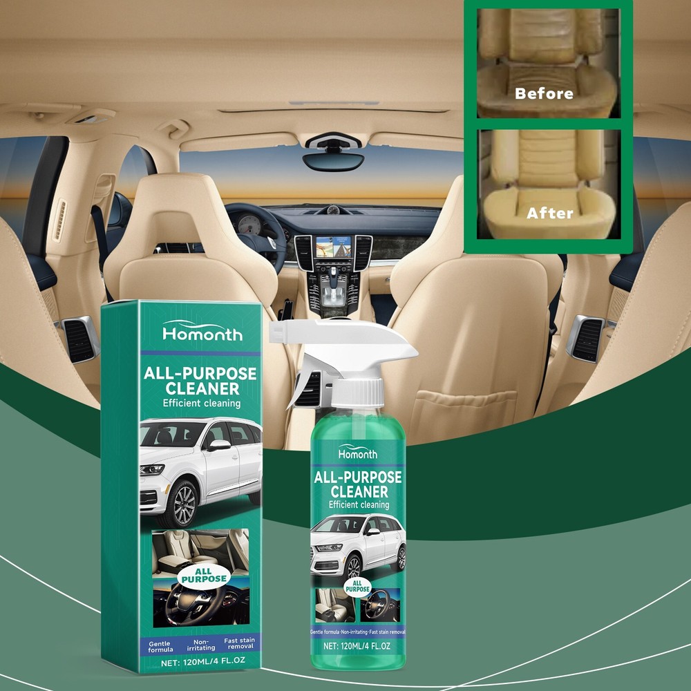 Homonth car interior foam cleaner