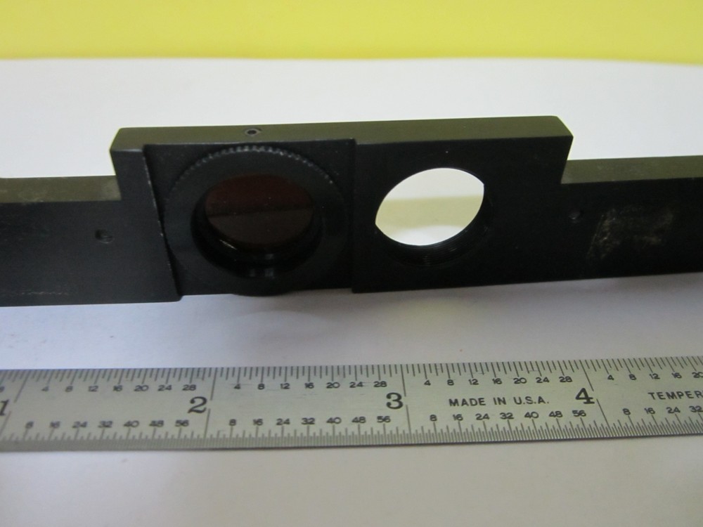 MICROSCOPE PART SLIDE FILTER OPTICS BIN#U2-B-06